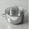thumbnail image 6 of Henckels Clad H3 6-qt Stainless Steel Dutch Oven with Lid, 6 of 8