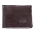 thumbnail image 1 of Big Skinny Portefeuille Mince en Cuir à Rabat en L pour Homme, Brun, 1 of 8