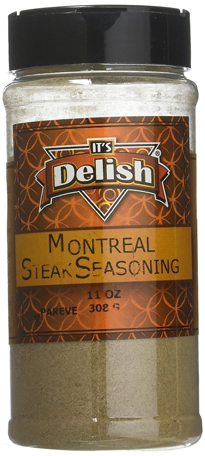 Montreal Steak Seasoning by Its Delish, 11 Oz Medium Jar - Walmart.com ...