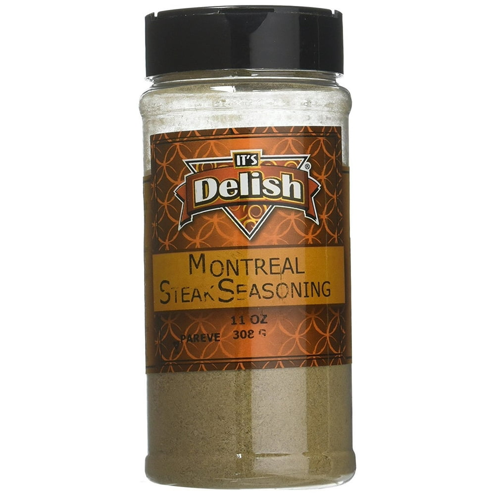 Montreal Steak Seasoning by Its Delish, 11 Oz Medium Jar