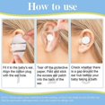 thumbnail image 2 of Baby Ear Covers Waterproof Shower Swimming Ear Stickers Newborn Ear Plugs Kids Disposable Ear Tape Ear Protectors For Showering, 2 of 5