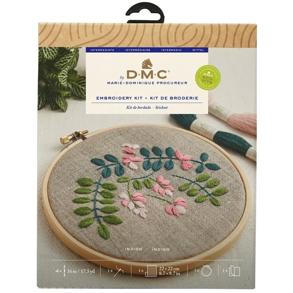 DMC Eco Vita Kit -Indigo Flowers