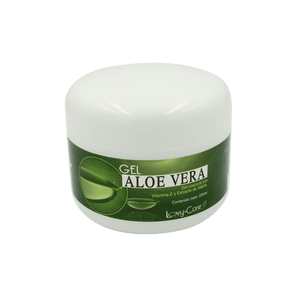 Gel Corporal de Aloe Vera 225 ml + PROTECTOR Lovy care 225 ml