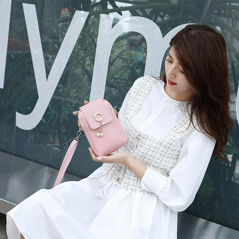 Crossbody Sling Bag for Women Girl Mini Cell Phone Shoulder Pouch