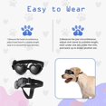 thumbnail image 3 of Lunettes de Soleil pour Chien en Forme de Cœur Lunettes de Protection Uv Étanches avec Sangle Réglable pour Chien, 3 of 3