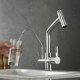 Pure Water Kitchen Faucet, C Tube PullOut Hot and Cold Water Mixer Tap