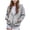 Grey, variant on Zanarzt Hoodie Girls Zip Up Hoodies Teen Fleece Full-Zip Sweatshirts Jacket Casual Fall Spring Hoodie with Pocket Grey,3-4 Years
