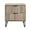 Rustic Grey, variant on Manhattan Comfort DUMBO 2.0 Nightstand made from Engineered Wood - Mutli-Color