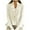 White, variant on Ediodpoh Women’s Comfortable Autumn Winter Solid Color Retro Knitted Cardigan for Women V Neck Ruffle Hem Sweater Coat Green S