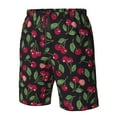 thumbnail image 4 of Fotbe Ripe Red Cherry Trajes de Baño Estampados para Hombre, Shorts de Verano de Secado Rápido, Ropa de Playa, Bañadores-X-Large, 4 of 6