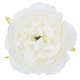 thumbnail image 1 of 10 Uds. De flores artificiales con cabeza de flor falsa para decoración del hogar y la boda (blanco leche), 1 of 8