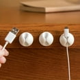 thumbnail image 3 of 1/2/3/5/10/20 Pcs Silicone Cable Organizer, Data Cable Storage And Finishing Buckle,, 3 of 5