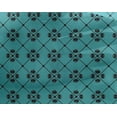 thumbnail image 4 of oneOone Tissu Viscose Georgette Imprimé Géométrique Ikat BTY 42 Pouces de Large, 4 of 4