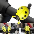thumbnail image 2 of Bike Bell Plastic Cartoon Bicycle Alarming Bike handlebar Small Small Bell handlebar Ring Insect Shape Handlebar Small Bell, Yellow, 2 of 8