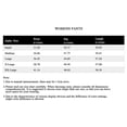 thumbnail image 3 of CHOK Women Low Rise Cropped Chino Work Pants Office Lady Trousers, 3 of 5