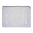 thumbnail image 1 of Dining Table Mat Durable Anti-scalding Portable Modern Room Kitchen Silicone Tableware for Gift, 1 of 4