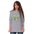 thumbnail image 4 of Saint Patricks Day Ireland Flag Party Long Sleeve TShirt Men Women Brisco Brands S, 4 of 6