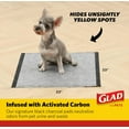 thumbnail image 5 of (2 pack) Glad Activated Carbon Puppy Training Pads with Anti-Microbial Technology, 23"x23" 30ct, 5 of 11