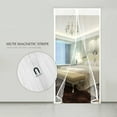 thumbnail image 2 of Magnetic Screen Door for Sliding Glass Doors, Portable Washable Heavy Duty Mesh Screen with Durable Magnetic Closure, Pet Friendly and Easy Installation (34"x81"), 2 of 5
