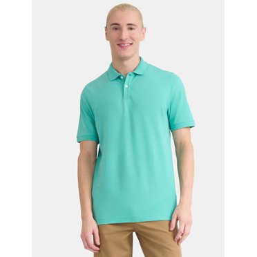 George Men’s and Big Men’s Pique Polo Shirt, Sizes S-3XL