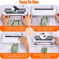 thumbnail image 5 of GMOX Vacuum Sealer Machine for Food, 75KPA Strong Suction Multi-Functional Food Sealer with 20 Food Vacuum Bags, 5 of 6