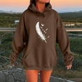 thumbnail image 2 of Heart Print Hoodie – Festive Casual Charm, 2 of 4