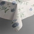 thumbnail image 5 of Pioneer Flower Floral Print Pattern Square Tablecloth,Waterproof Square Table Cover,Wipeable Spillproof Washable Table Cover for Home Kitchen Party Decor 42"X42"(107x107cm), 5 of 6