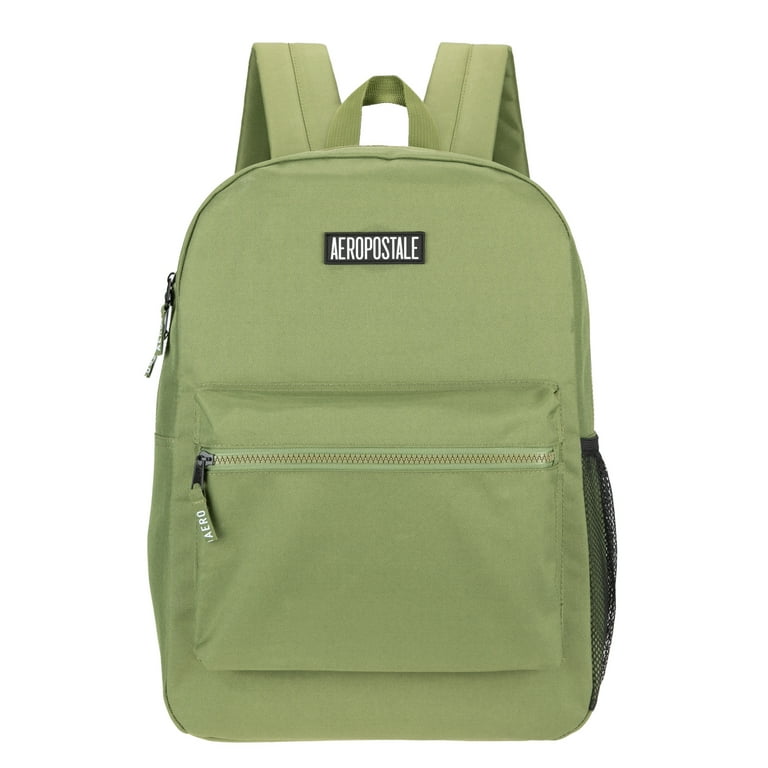 Aeropostale Backpack for School, College, and Travel Water Resistant Bookbag Green - Walmart.com Aeropostale Backpack for School, College, and Travel Water Resistant Bookbag Green - Walmart.com