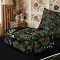 thumbnail image 5 of Manfei Rustic Wildflower Zipper Queen Comforter Set with Fitted Sheet and 2 Pillowcases,Cottagecore Blossom Zipper Bedding Set,Reversible, 5 of 7