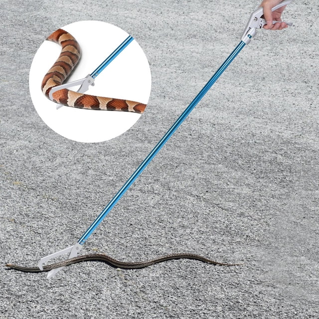 Attrape-serpent Pliable, Outil de Capture de Serpent en Aluminium Robuste