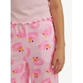 thumbnail image 4 of Justice Girls Short Sleeve Tee, Pants and Eye Mask Pajama Set, 3-Piece, Sizes 5-18, 4 of 5