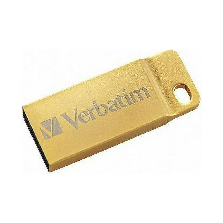 Verbatim 32GB Metal Executive USB 3.0 Flash Drive - Gold - 32 GBUSB 3.0 - Gold Verbatim 32GB Metal Executive USB 3.0 Flash Drive - Gold - 32 GBUSB 3.0 - Gold