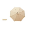 thumbnail image 3 of Bond MFG 9' Aluminum Market Umbrella - Beige Breeze, 3 of 4