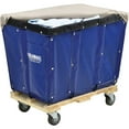 thumbnail image 5 of Global Industrial 8 Bushel, Blue Vinyl Basket Bulk Truck, Unassembled, 34"L x 22"W x 30-1/2"H, 5 of 7