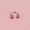 pink, variant on Circular Barbell Horseshoe Bar Ring CBR Steel Nose Ear Septum CRYSTAL Balls-light blue
