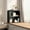 Black-1, variant on MIN EN WIN 2-Tier Bookcase, Book Shelf, Open Storage Shelf, for Living Room, Home Office, Dinning Room, Pink