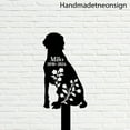 thumbnail image 5 of Handmadetneonsign Weimaraner Dog Metal With Stake, Dog Metal Name Sign, Weimaraner Pet Metal Stake 67130, 5 of 5