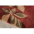 thumbnail image 6 of Nourison 16026 Somerset Area Rug Collection Brick 3 ft 6 inch x 5 ft 6 inch Rectangle, 6 of 7