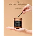 thumbnail image 4 of M&SENSE Fireside Bourbon Natural Soy Wax Candle, Non-Toxic Smoky Scented Candle Housewarming Gifts for Men & Women, 7.05oz Up to 50 Hours Burn Time Aromatherapy Candle for Bedroom & Bathroom Decor, 4 of 8
