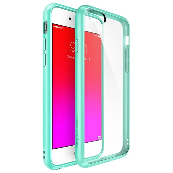 Ringke Fusion Case Compatible with iPhone 6, Transparent PC Back TPU Bumper Drop Protection Phone Cover - Mint