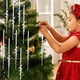 thumbnail image 1 of Costeam Christmas Clear Glass Icicle Christmas Tree Ornaments Twisted Clear Icicle Drop Ornaments Xmas Icicles Pendant Hanging Decorations for Christmas Wedding Holiday, 1 of 9
