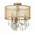 thumbnail image 2 of Crystorama Lighting - Three Light Ceiling Mount - Ceiling Mount - Hampton -, 2 of 10