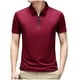 thumbnail image 2 of pstuiky Camisas casuales de manga corta para hombre, Camisas cortas informales de cuello redondo y botones para hombre camisas casuales para hombre l, 2 of 4
