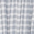 thumbnail image 4 of VHC Brands Sawyer Mill Plaid Curtain Prairie Swag Set, Blue (2 Panels), 4 of 5