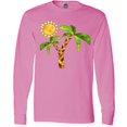 thumbnail image 3 of Inktastic Palm Trees with Cute Smiling Sun Long Sleeve T-Shirt, 3 of 5
