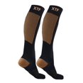 thumbnail image 1 of Copper Flux Anti-Fatigue Knee-High Compression Socks - Black - L/XL, 1 of 2