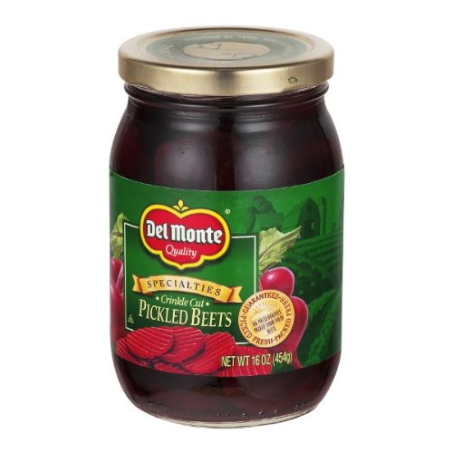 Del Monte Foods Specialties Crinkle Cut Pickled Beets, 16 Oz (Pack Of 1