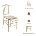 thumbnail image 4 of LeisureMod Acrylic Dining Chair Modern Windsor Back Transparent Design for Modern Home, Kitchen, Synth Collection Set of 2 in Clear, 4 of 8