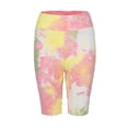 thumbnail image 5 of Gibobby Pantalon cortos yoga mujer Yoga Mujer Arrugado Biker Fitness Correr Pantalones elásticos Leggings Pantalones cortos Tie-dye Pantalones de yoga(Amarillo,XG), 5 of 5