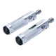 thumbnail image 1 of 2 piezas de reposapiés plegables universales para motocicleta, de tablas de piso para pedales para ATV, scooter, motos de , motocicleta (8 Plata shamjiam Reposapiés de reposapiés de motocicleta, 1 of 8